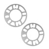 Sarini 2 Pcs Rim Spacers, Aluminum Alloy Wheel Spacers Shims
