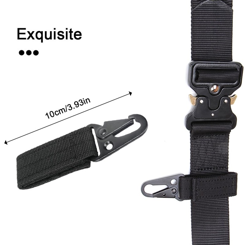 WeddHuis Pack of 2 Tactical Key Chain, Belt Clip, Belt