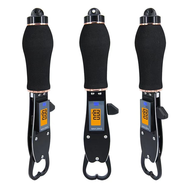 Fish Gripper with Digital Scale Up to 55lb/25kg Loading Capacity
