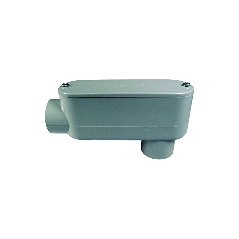 Cantex 5133667 Conduit Outlet Body, Pvc, Lb