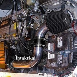 INTAKEKAI Performance Air Intake (Compatible with 2002-2005 PONTIAC GRAND AM 2.2L / 2002-2004 OLDSMOBILE ALERO 2.2L L4 DOHC ECOTEC MODELS) (BLACK)