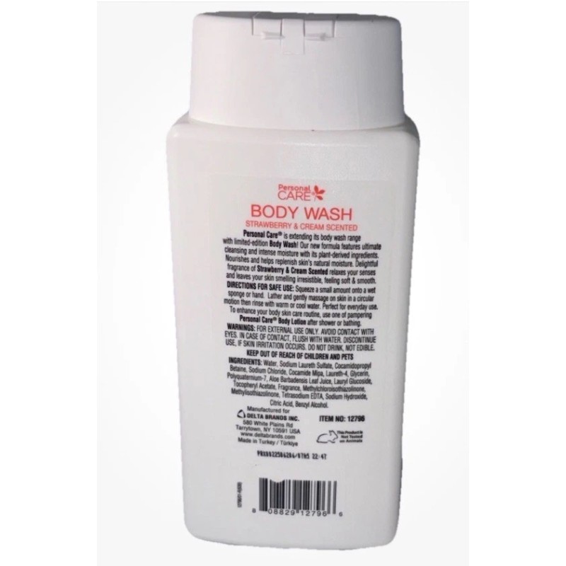 Limited Edition Personal Care “Limited Edition” Strawberry & Cream Scented