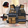 MELOTOUGH Tool Vest for Men Reflective Safety Tool Vest with