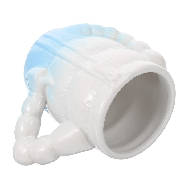 SAFIGLE Men Ceramic Shaving Bowl Quick Foaming Shave Cup for