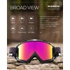 BATFOX Motorcycle Glasses Goggles Dirt Bike Motocross Safety ATV Tactical
