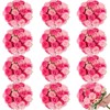 uimsao 12 Bundles Peonies Artificial Flowers Silk Flowers Fake Peony
