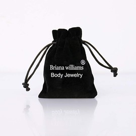 Briana Williams Fake Septum Piercing Fake Septum Ring Fake Septum Nose Ring Clip On Septum Nose Ring Faux Septum Piercing for Women Fake Septum Hoop Fake Septum Jewelry