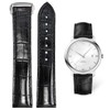 FOUUA Watch Strap for Omega Watch Straps Leather 19 mm