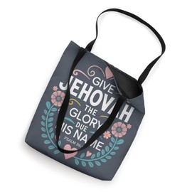Jehovahs Witness 2025 Year Text Give Jehovah Glory JW ORG JW Tote Bag
