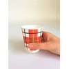 Sunup Paper Cup, Checker, 8.0 fl oz (205 ml), Set