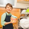 Sinland Kids Apron Children's Chef Apron for Cooking Baking Painting