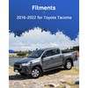LUJUNTEC Exterior Door Handle Covers Compatible with 2016-2022 for Toyota