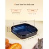 8x8 Baking Pan Ceramic Square Baking Dish Lasagna Pan with