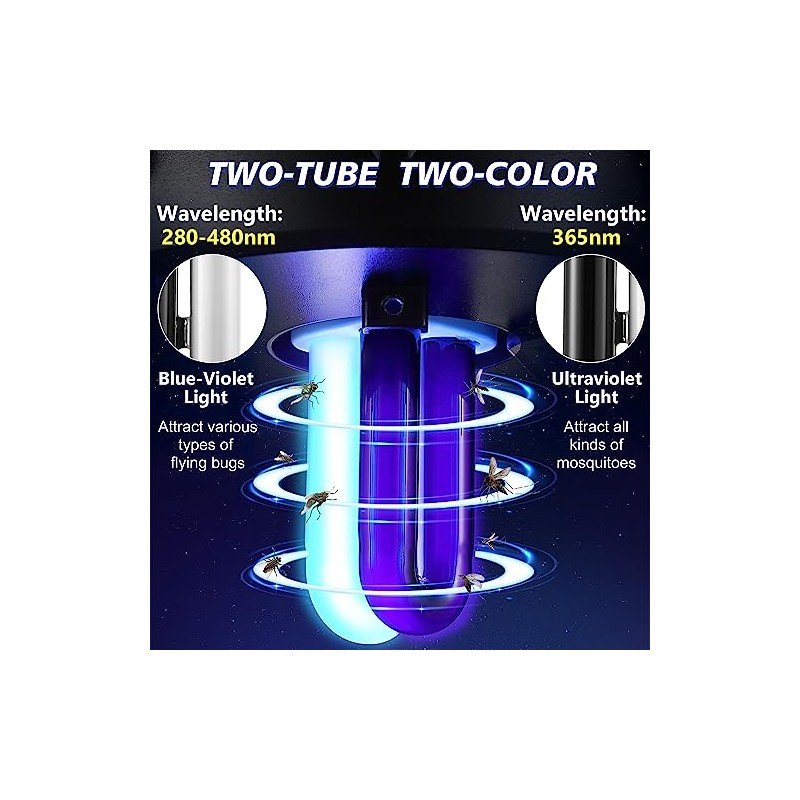 Qualirey 6 Pack 41050 7W Replacement Bulb, Upgraded 2 Color