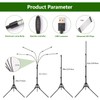 Grow Light with Stand, for Indoor Plants with White and