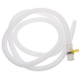 Housoutil Flexible Washing Machine Hose, Air Conditioner Drainage with Clamps, Ideal for Home Use and Outdoor Installation