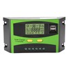 PWM Smart Dual USB Solar Panel Charge Controller Regulator LCD
