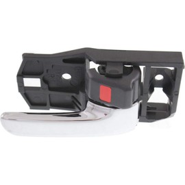 KarParts360 for Lexus IS300 2001 02 03 04 2005 Interior Door Handle Front OR Rear, Passenger Side Chrome Lever | with Door Lock Button| Trim: Base/Sportcross