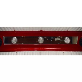 Florida's Finest Custom Work Freightliner Classic Sleeper Dome Lights Trim | Green Led Lights Color