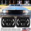 Unbranded Pair 5x7" 7x6" LED Headlights DRL For Chevy El