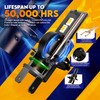 MUEYNIUK Upgraded H4/HB2/9003 Light Bulbs Combo, 32000 LM Super Bright