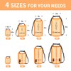 Zanhour Waterproof Dry Bag - Roll Top Transparent Storage Bag,2L/5L/10L/20L,Suitable