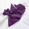 Chiffon Ponytail Scarf Bow Elastic Hair Rope Tie Scrunchies Ribbon