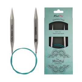 KnitPro Mindful Circular Knitting Needle 9.00mm 40cm English Teal 9mm 36067