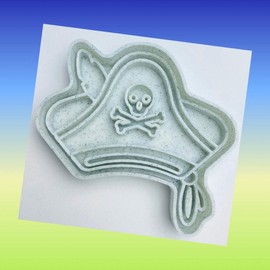 Set of 3 Pirate Themed Cookie Cutters
