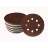 50 -Backed Sanding Disks Diameter 125 mm 80-Grit 8 Hole