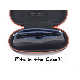 Tyco Tech Light Blockers for VITURE One and Pro XR AR Glasses, Kills Pesky Reflections! Open Front and Full Versions Available (Full BLockers)