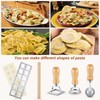 Geetery 5 Pcs Ravioli Mold Set 2 Inch Squares Ravioli