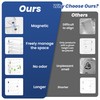Acrylic Display Case with Lock Key, Removable 4-Tier Clear Acrylic