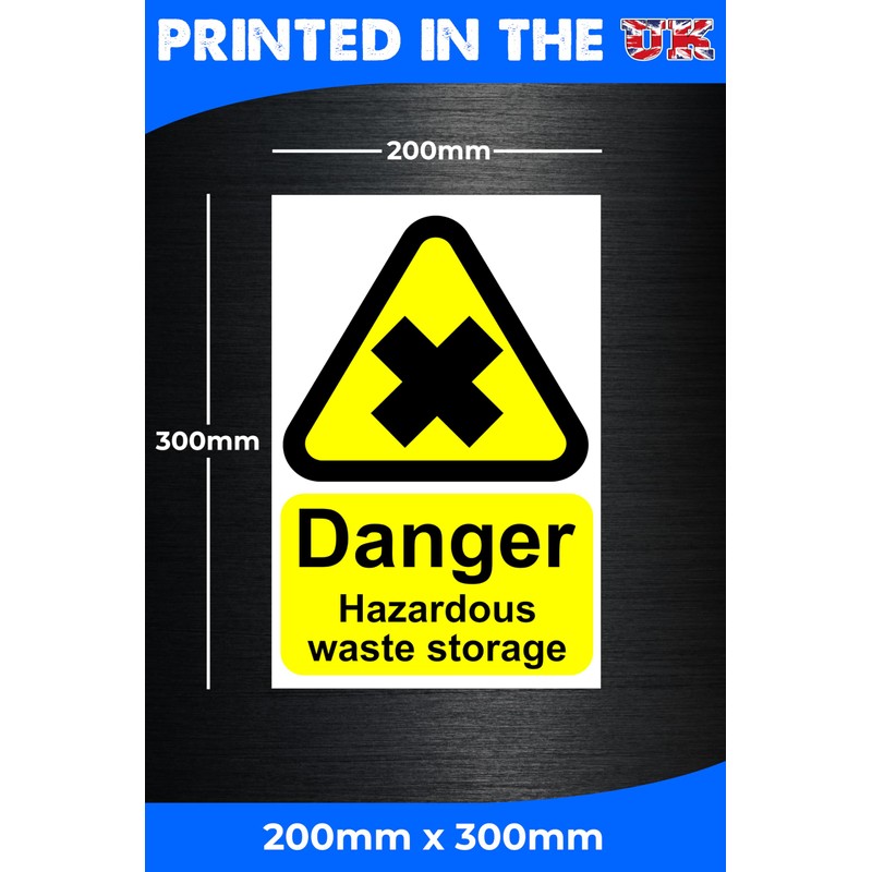 Caution Risk of Explosion Sign Board – 300mm x 200mm