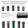 DKKPIA Shaver Replacement Foil Head For Braun 32B Wet Dry
