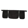 Apron Waist Cover with Plastic Buckle Multiple Pockets Server Aprons