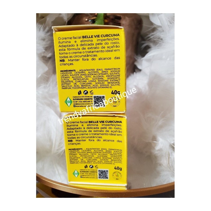 belle vie 2pcs Belle Vie Curcuma Extracts Anti Dark Circles/spots