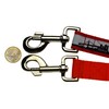 Carabiner/Bolt Carabiner 25 mm Passage Zinc Die-Cast Nickel-Plated Large Carabiner