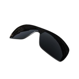 OOWLIT Replacement Lenses Compatible with Oakley Batwolf OO9101 Sunglass Black Non-polarized