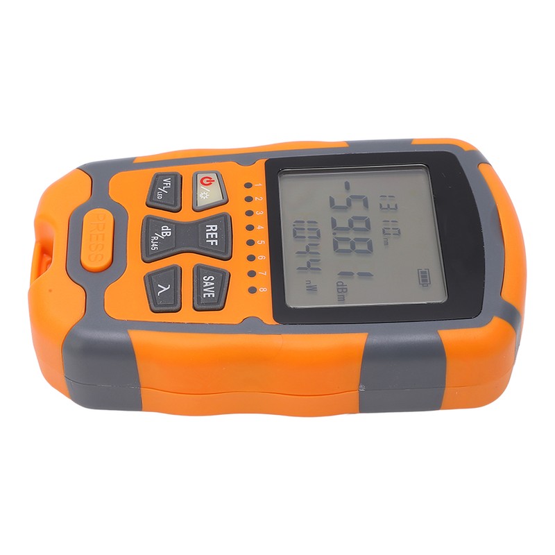 Optical Fiber Power Meter Digital Display Optic Cable Tester ‑70~+10dbm