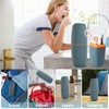 GQZ Travel Toothbrush Container Case, Portable Toothbrush Holder, High-Capacity Multifunction