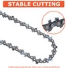 Hipa GTA26 4 Inch Mini Saw Chain 1/4" Mini-pitch .043