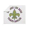 CafePress French Mardi Gras Throw Blanket Super Soft Fleece Plush