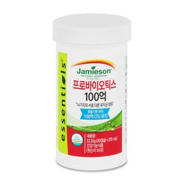 Jamieson Probiotics 10 Billion Lactic Acid Bacteria 90 Capsules/3-Month Supply / 자미에슨 프로바이오틱스 100억유산균 90캡슐3개월분