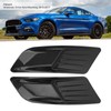 Pair Universal Front Hood Air Vent Molding Bonnet Cover Trim