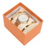 3pcs Women Watch Bracelet Set Gillter Elegant Hypoallergenic Waterproof Quartz