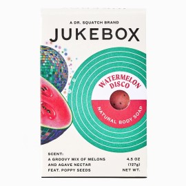 Unbranded Jukebox Watermelon Natural Bar Soap for Women Bathroom and Bath Soap,4.5 oz