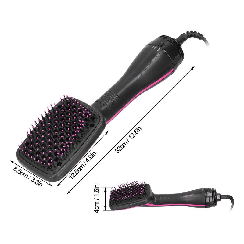2 in 1 Hair Dryer Comb Brush Wet Dry Dual