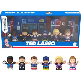 Little People Collector Ted Lasso Special Edition Set In Display Gift Box For Adults & Fans, 6 Figures