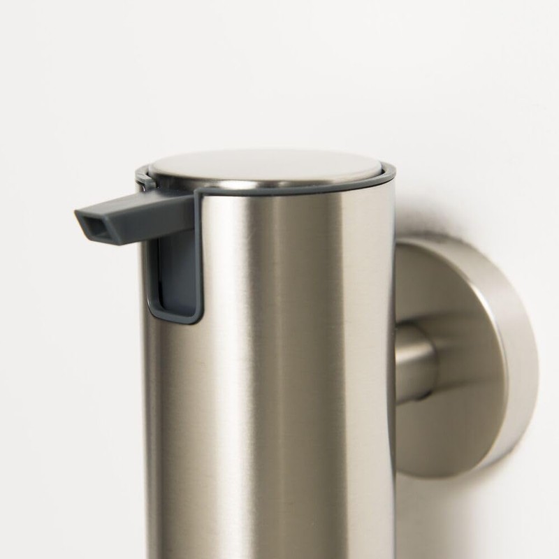 Tiger Boston Soap Dispenser Extra Small, ABS, Stainless Steel Brushed,